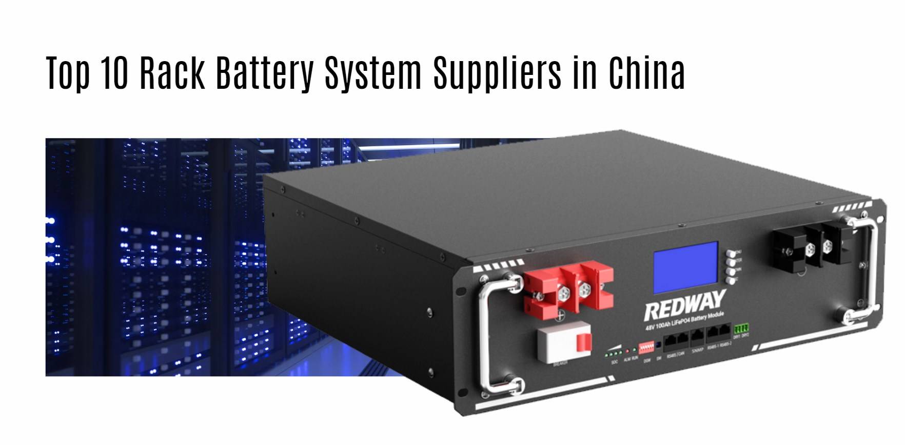 Top 10 Rack Battery System Suppliers in China