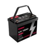 rv battery 12v 100ah marine battery redway manufacturer factory oem bci group 24