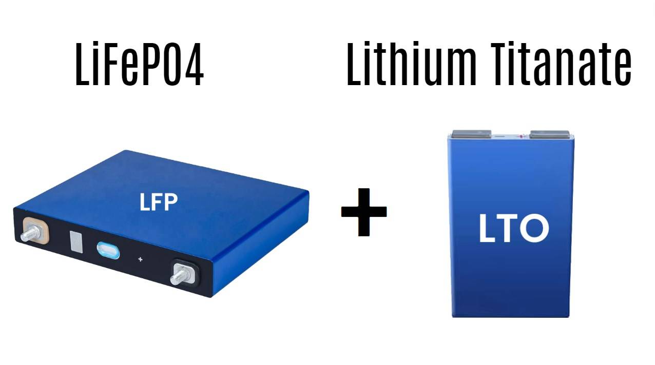 LTO vs LiFePO4 battery, LFP vs LTO battery