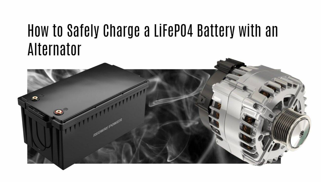 How to Safely Charge a LiFePO4 Battery with an Alternator. 12v 300ah lifepo4 battery factory oem manufacturer