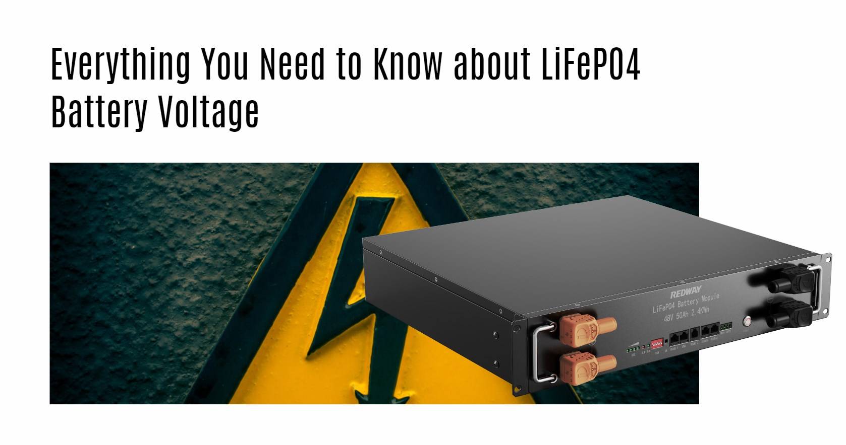 Everything You Need to Know about LiFePO4 Battery Voltage. 48v 50ah server rack battery factory oem odm