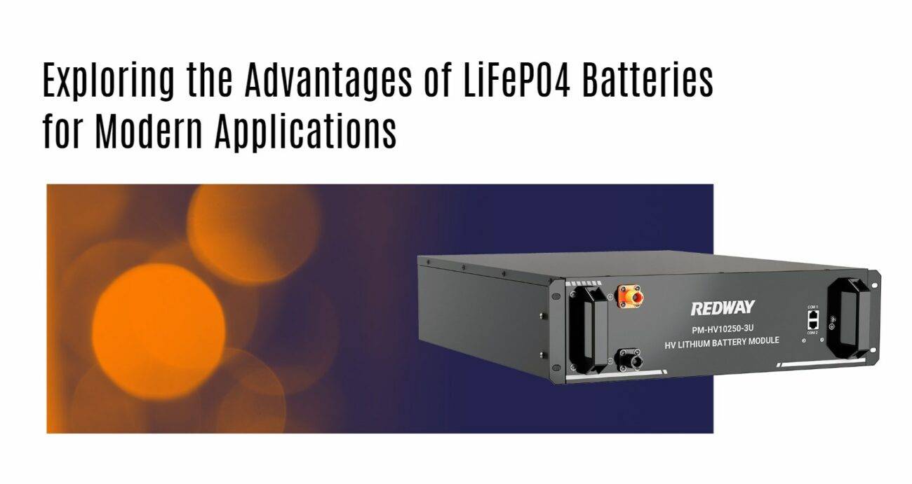 Exploring the Advantages of LiFePO4 Batteries for Modern Applications. high voltage server rack battery factory 100v 50ah 102.4v