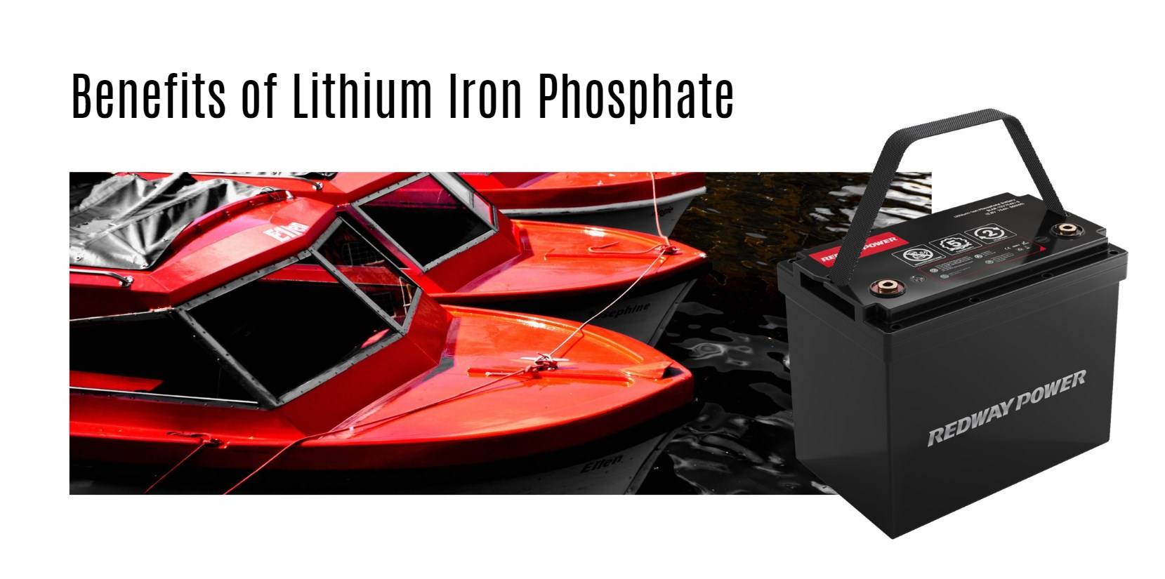 Benefits of Lithium Iron Phosphate 12v 100ah lithium battery factory oem manufacturer marine boat