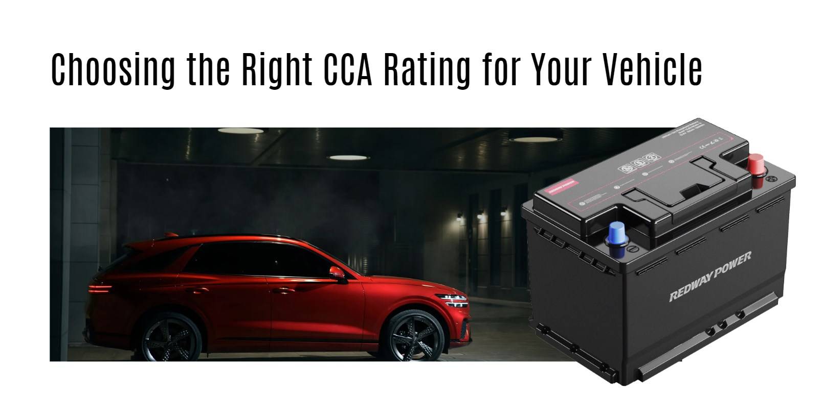 Choosing the Right CCA Rating for Your Vehicle. 12v 100ah rv starter battery factory oem manufacturer cca 1000A