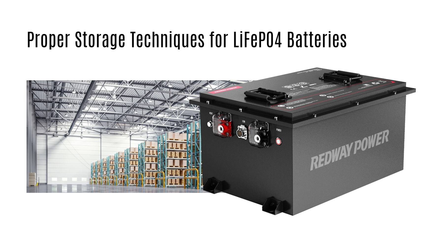 Proper Storage Techniques for LiFePO4 Batteries 48v 100ah golf cart lithium battery factory manufacturer oem lifepo4 lfp