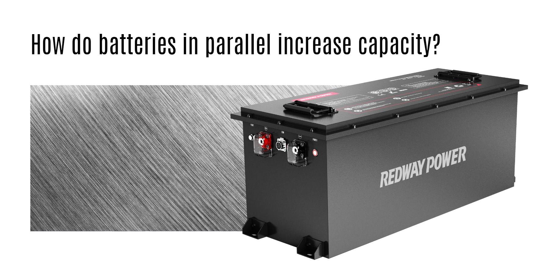 How do batteries in parallel increase capacity? 48v 150ah golf cart lithium battery factory manufacturer oem lifepo4 lfp