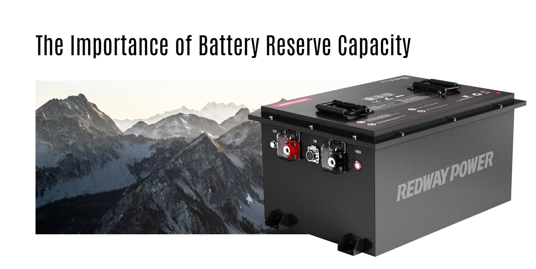 The Importance of Battery Reserve Capacity 48v 100ah golf cart lithium battery factory manufacturer oem lifepo4 lfp