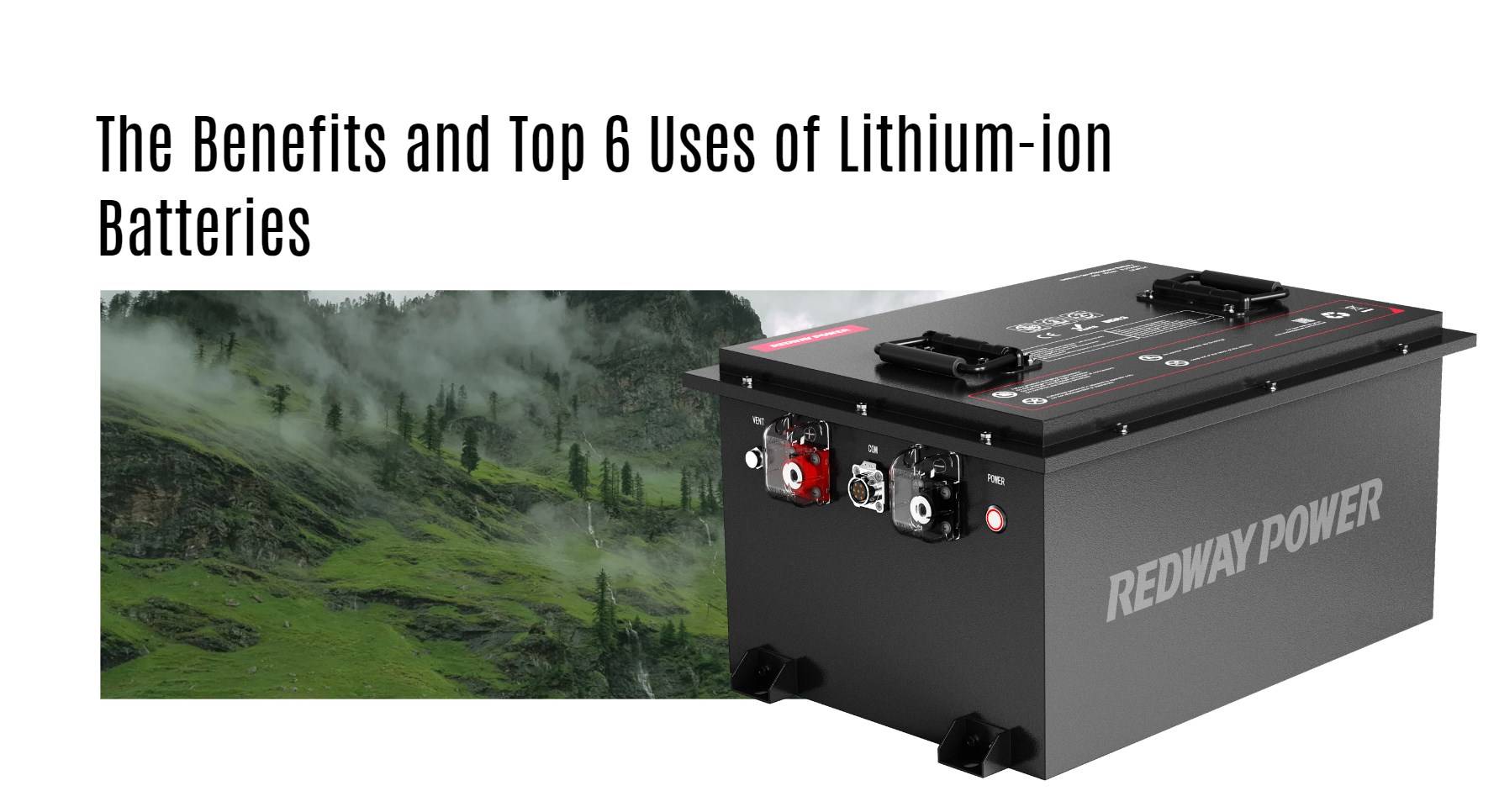 The Benefits and Top 6 Uses of Lithium-ion Batteries: A Guide to Choosing the Right Battery 48v 100ah golf cart lithium battery factory manufacturer oem lifepo4 lfp