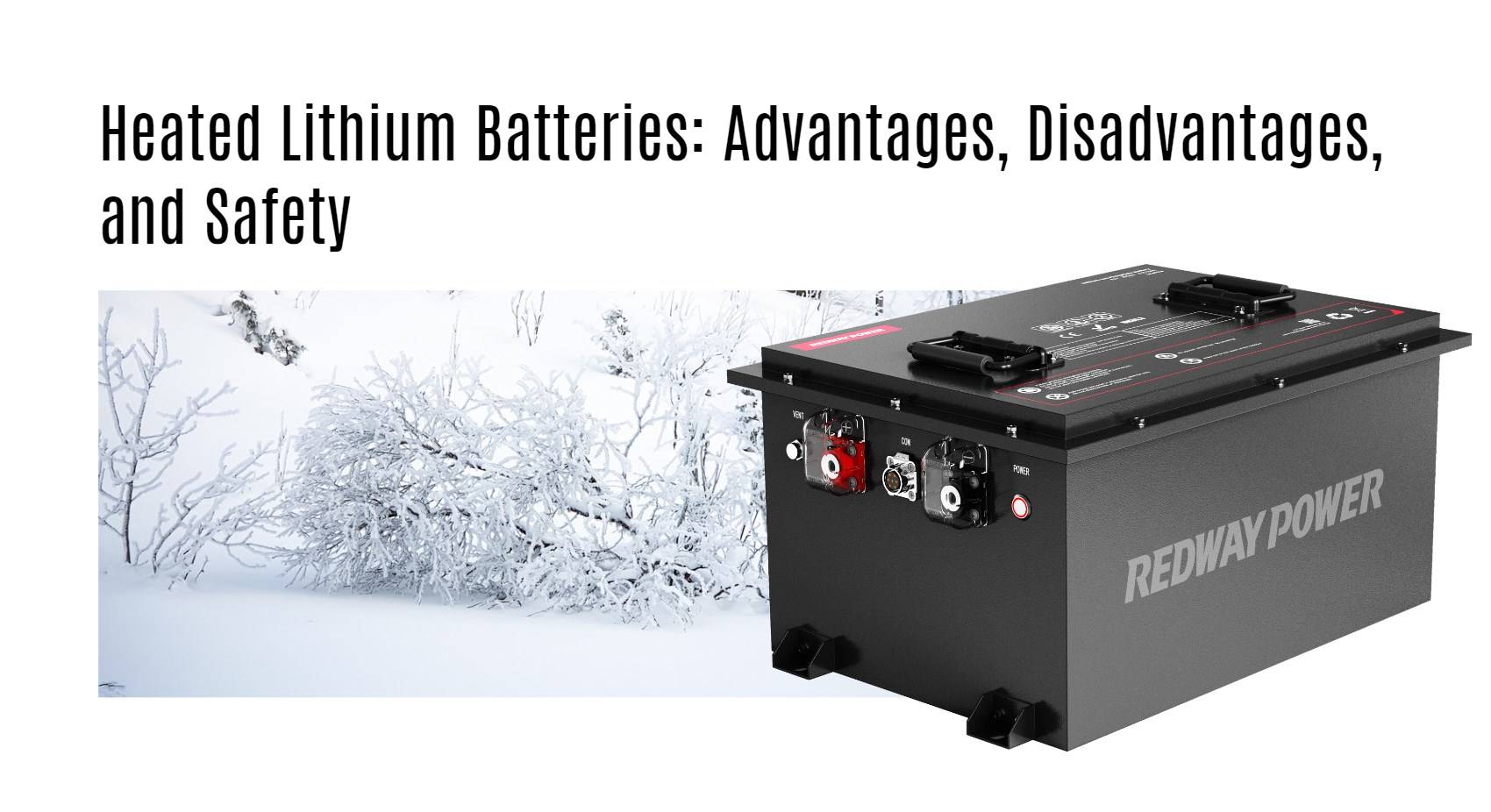 Heated Lithium Batteries: Advantages, Disadvantages, and Safety 48v 100ah golf cart lithium battery factory manufacturer oem lifepo4 lfp