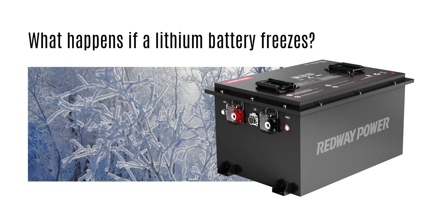 What happens if a lithium battery freezes? 48v 100ah golf cart lithium battery factory manufacturer oem lifepo4 lfp