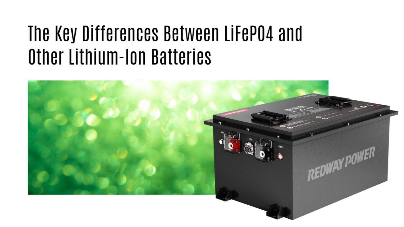 The Key Differences Between LiFePO4 and Other Lithium-Ion Batteries 48v 100ah golf cart lithium battery factory manufacturer oem lifepo4 lfp