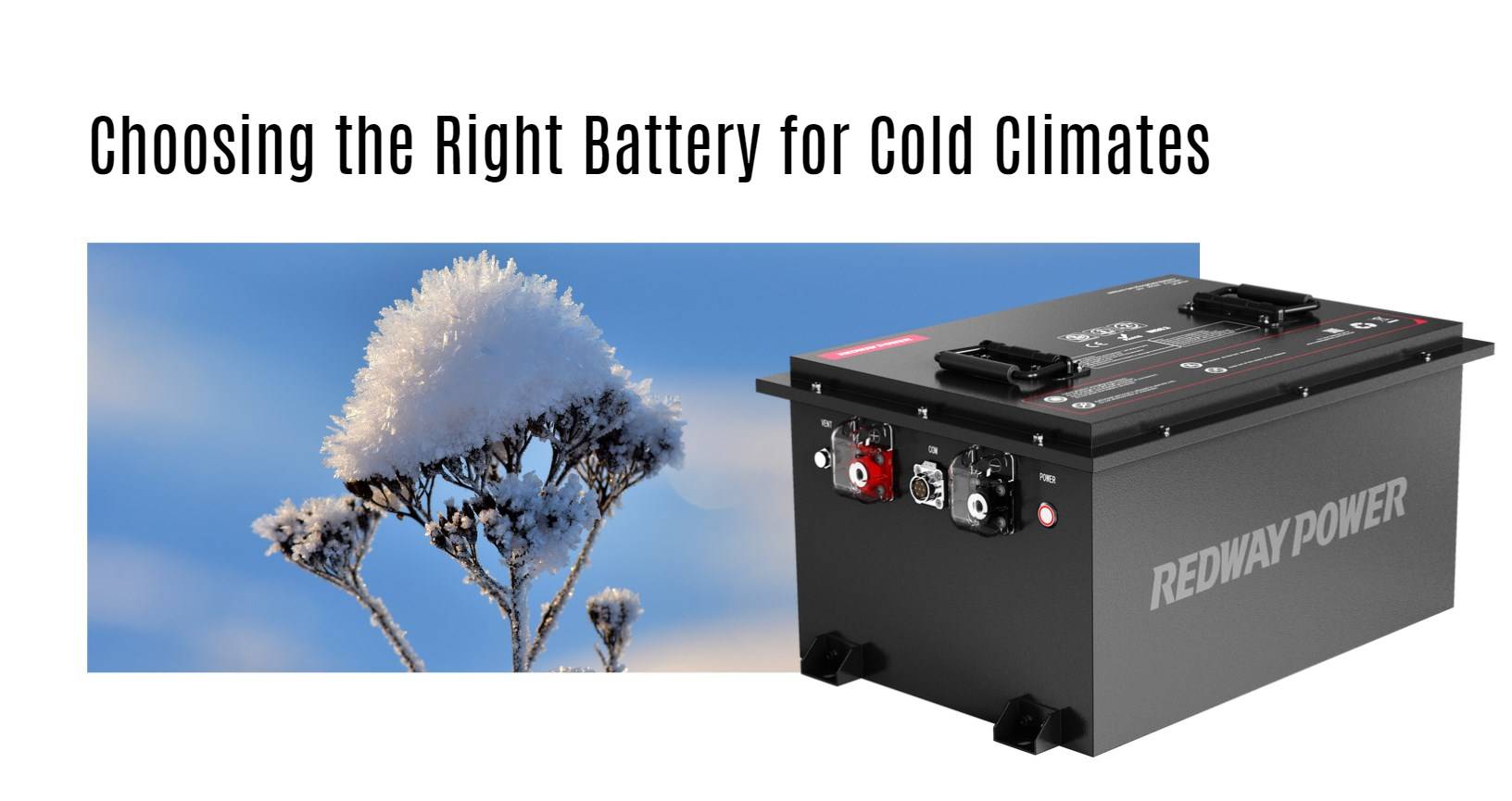 Choosing the Right Battery for Cold Climates 48v 100ah golf cart lithium battery factory manufacturer oem lifepo4 lfp