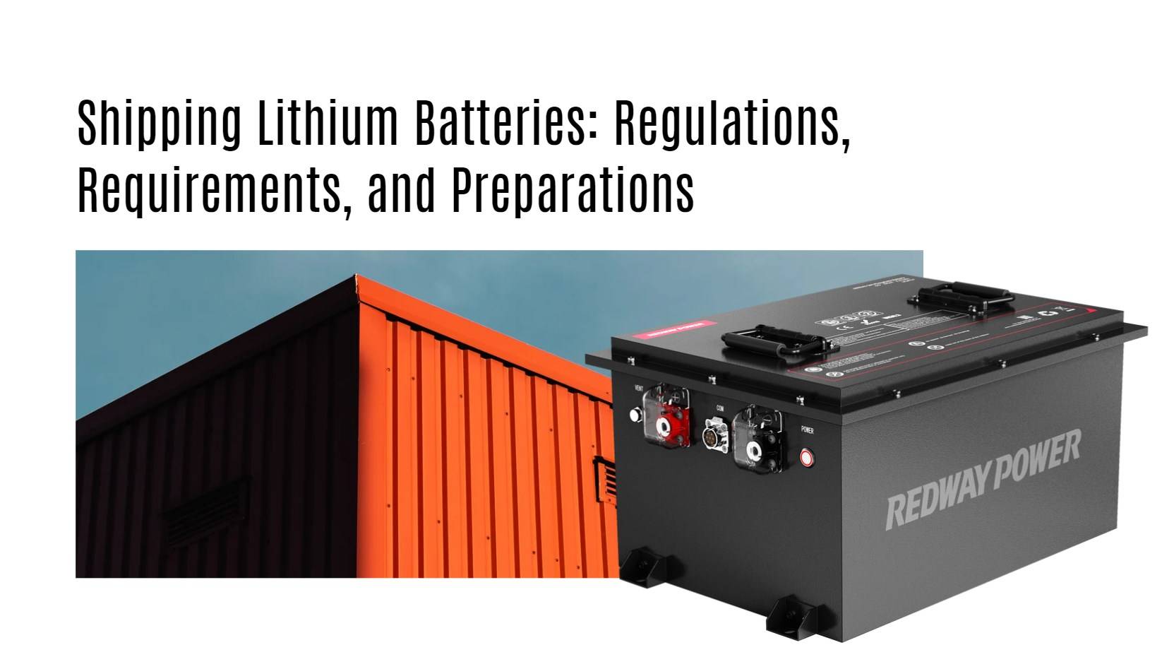 Shipping Lithium Batteries: Regulations, Requirements, and Preparations 48v 100ah golf cart lithium battery factory manufacturer oem lifepo4 lfp