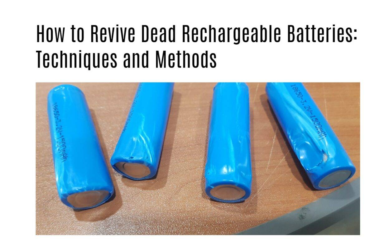 How to Revive Dead Rechargeable Batteries: Techniques and Methods 18650 dead 18650 broken