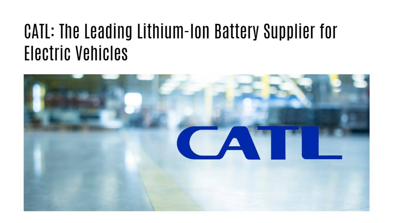 CATL: The Leading Lithium-Ion Battery Supplier for Electric Vehicles CATL LOGO