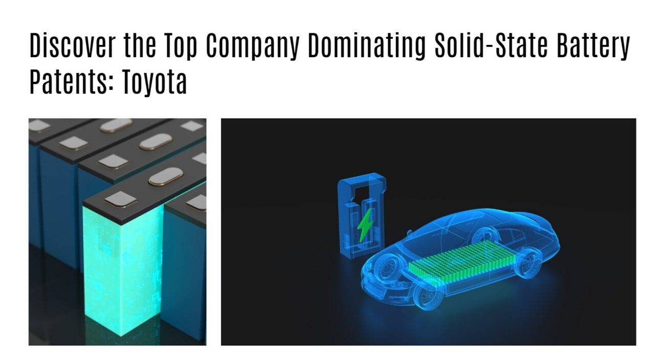 Discover the Top Company Dominating Solid-State Battery Patents: Toyota