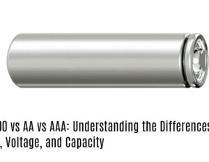 14500 vs AA vs AAA: Understanding the Differences in Size, Voltage, and Capacity