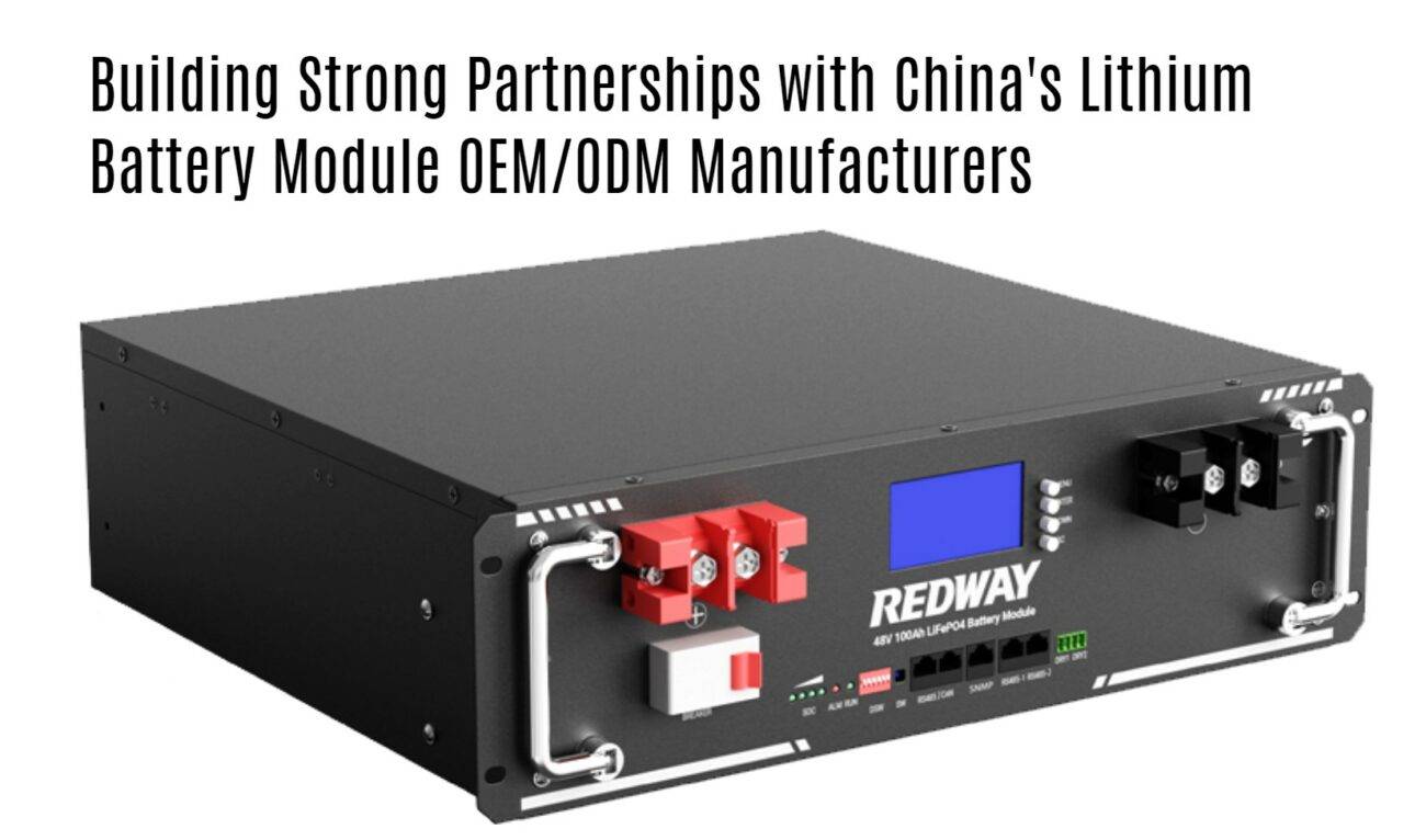 Building Strong Partnerships with China's Lithium Battery Module OEM/ODM Manufacturers