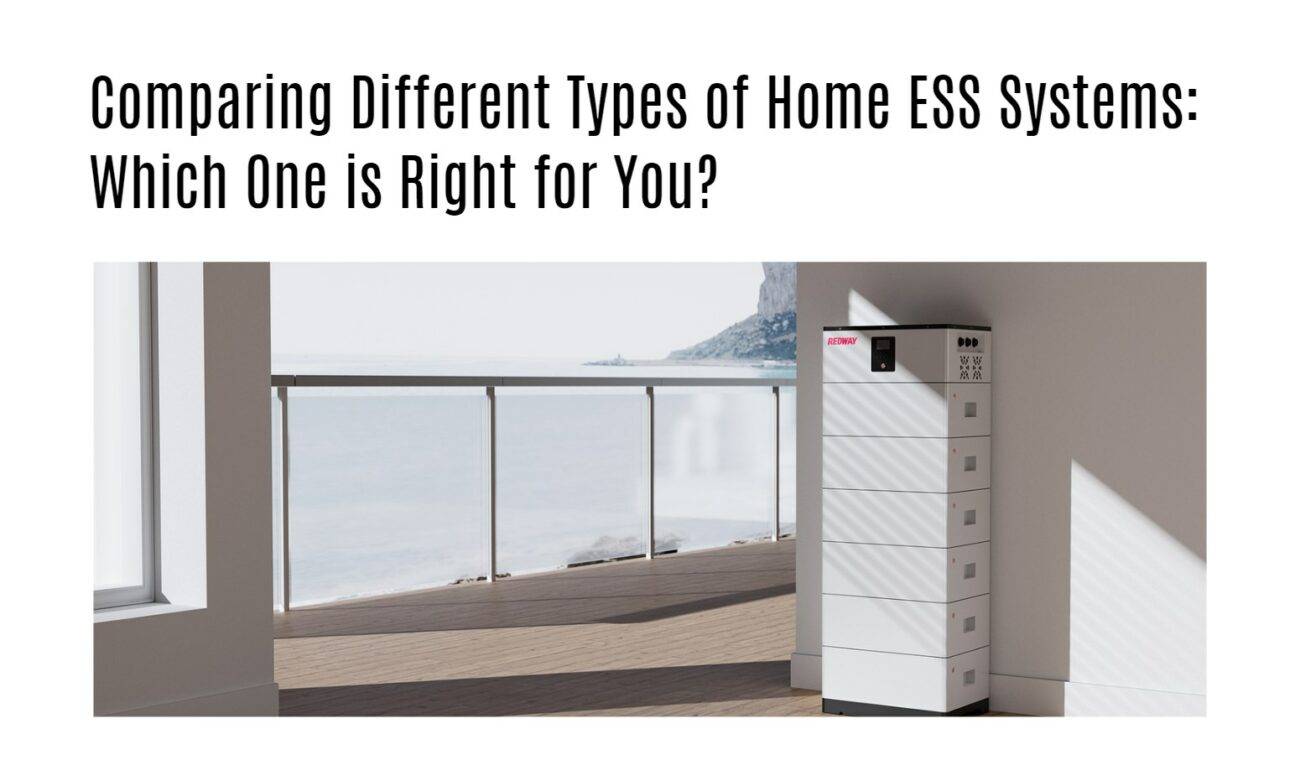 What the Future Holds for Home ESS Systems: Trends and Advancements to Watch Out For