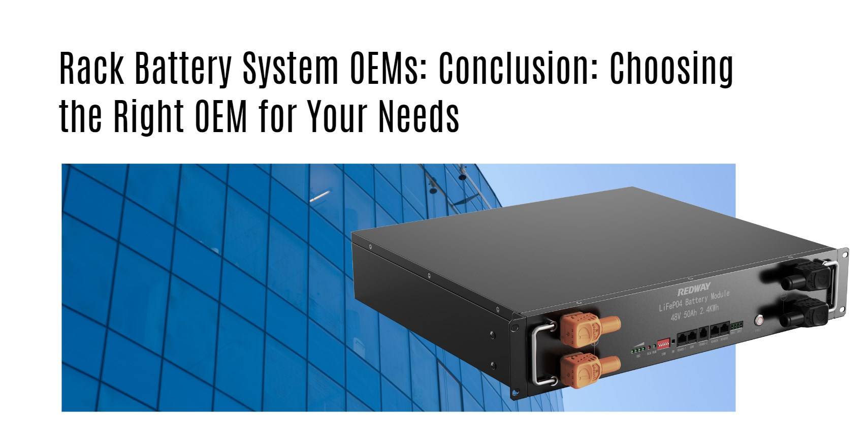 Conclusion: Choosing the Right OEM for Your Needs