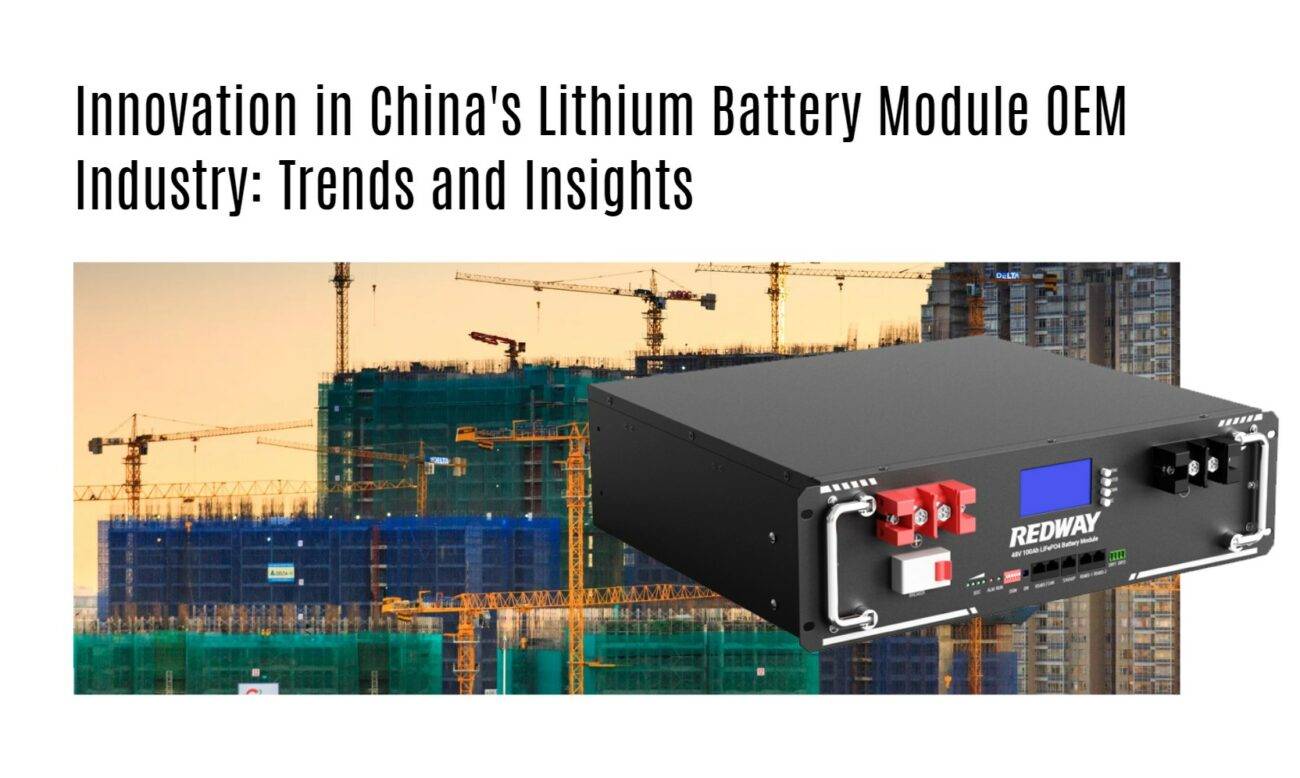 Innovation in China's Lithium Battery Module OEM Industry: Trends and Insights