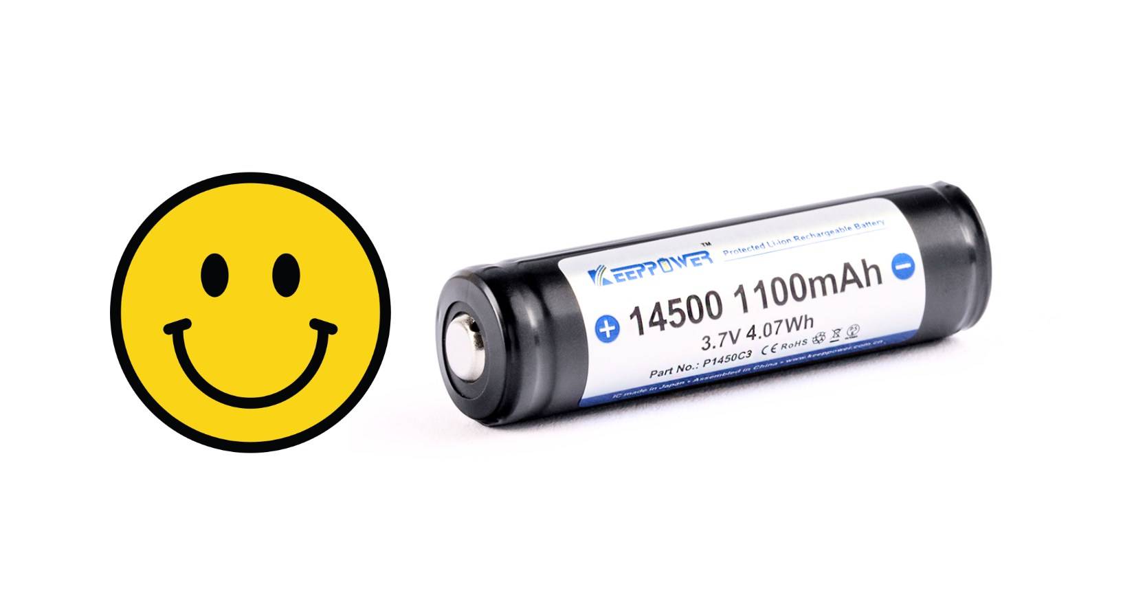 Can I use a 14500 battery instead of an AA battery?