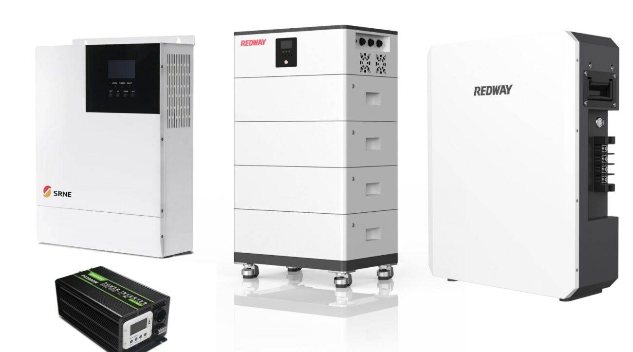 Home ESS Components: Inverter, Battery Bank, Charge Controller, and Monitoring System