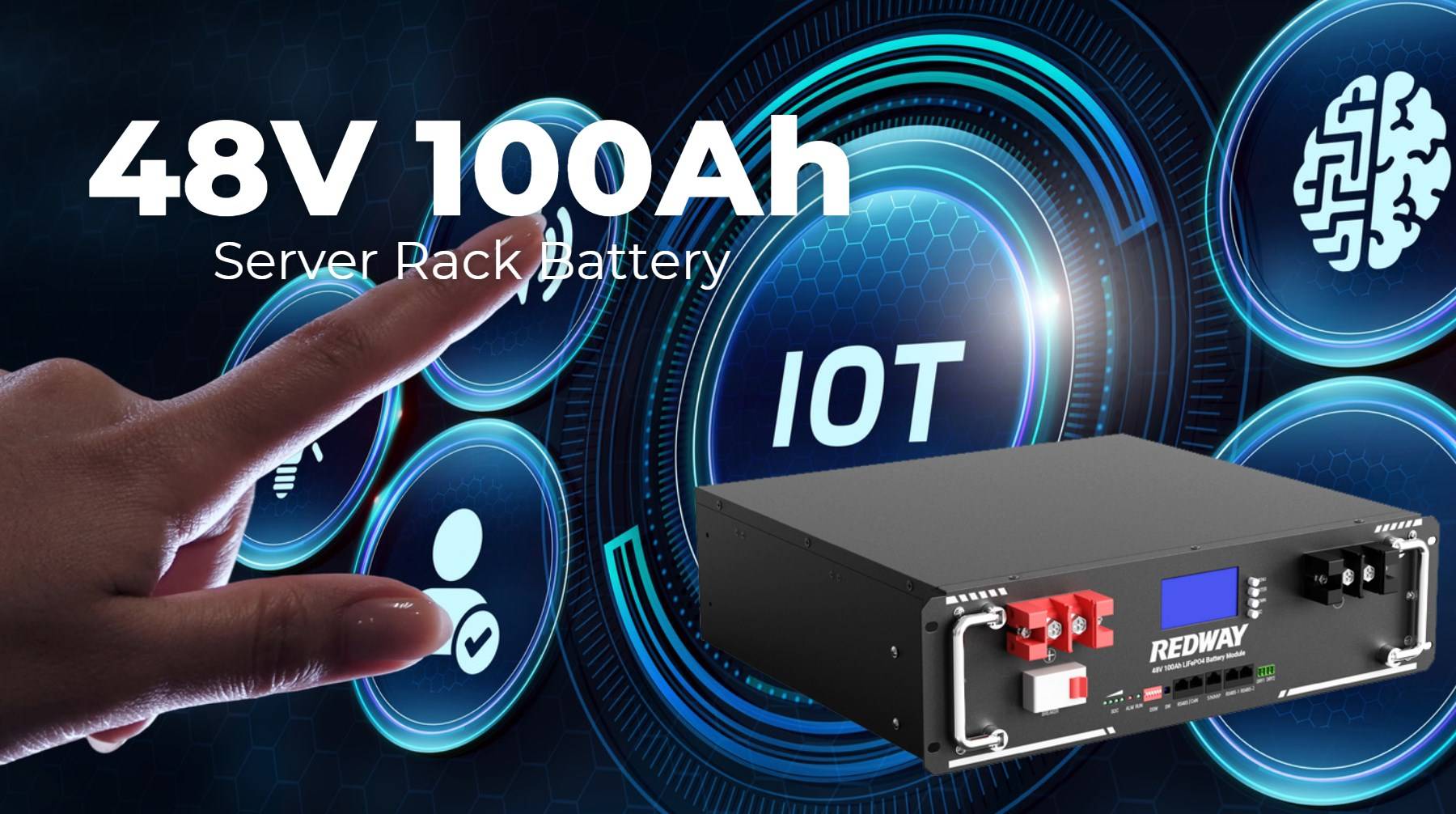 The Role of Lithium-Ion Rack Batteries in Advancing the Internet of Things (IoT)