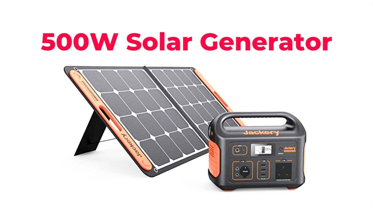 Portable and Sustainable: Exploring the 500W Solar Generator