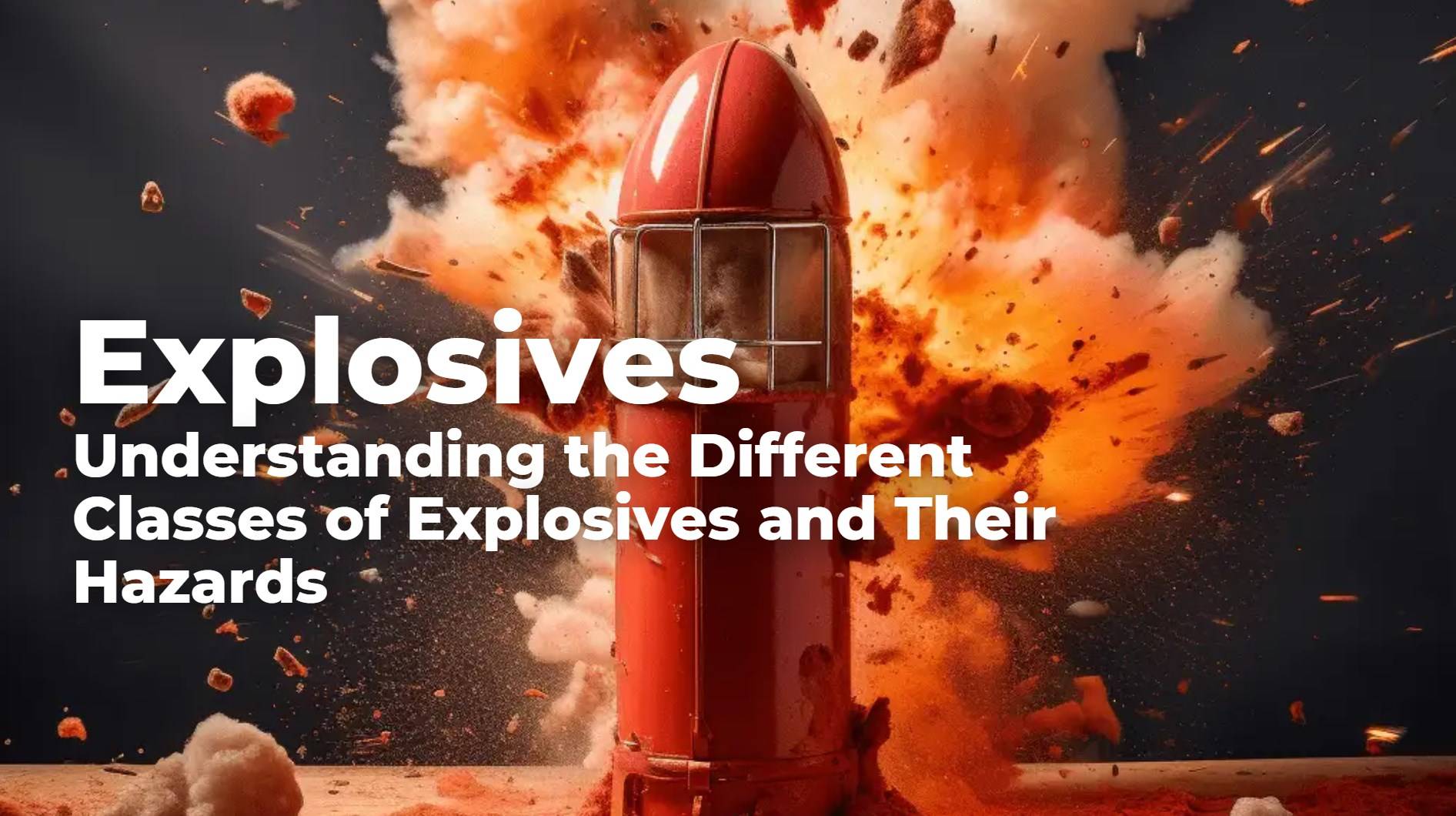 How to Understand the Different Classes of Explosives and Their Hazards