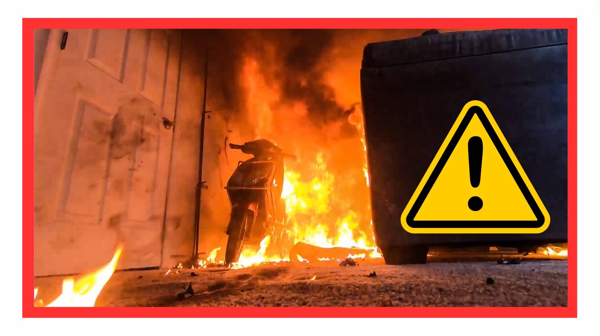 The Hidden Danger: Lithium-Ion Batteries and House Fires - How to Protect Your Home