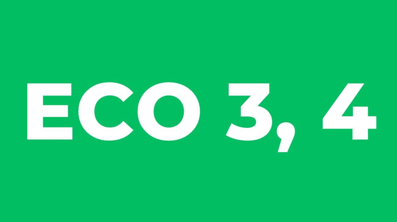 What is the difference between Eco 3 and 4?