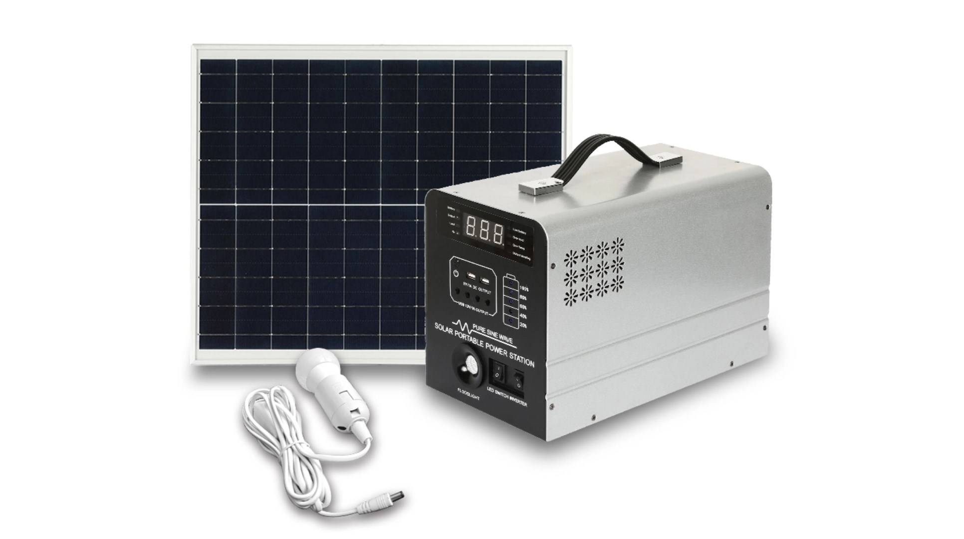 How to quickly build a mobile 48V solar power system