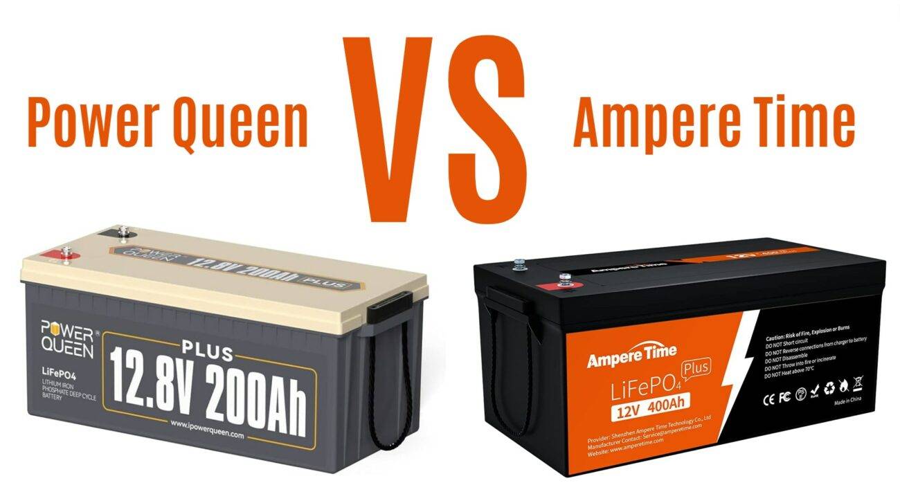 Power Queen 200Ah vs Ampere Time 400Ah, Cheap 12V LiFePO4 Battery Comparsion