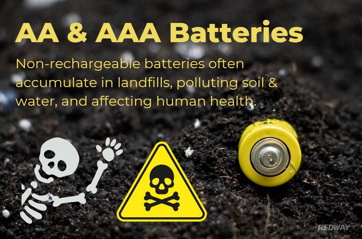 14500, AA, AAA Batteries Rechargeability and Environmental Impact