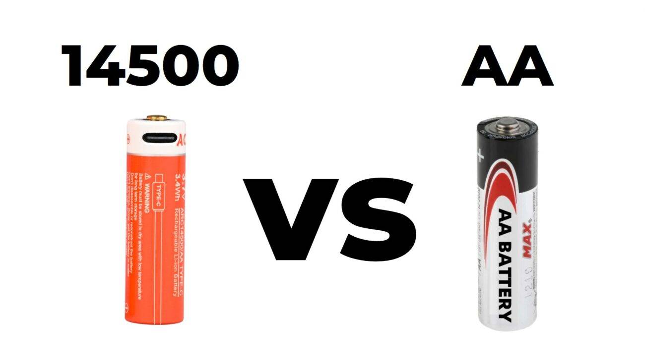 14500 vs AA Batteries: What's the Difference and Can They be Interchanged?