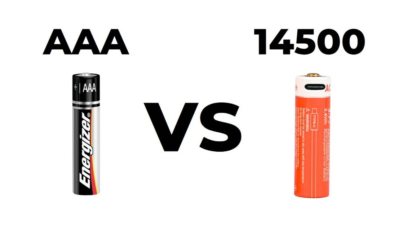 Understanding the Differences Between AAA and 14500 Batteries