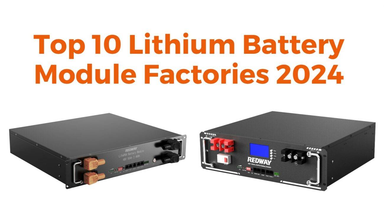 Top 10 Lithium Battery Module Factories 2024