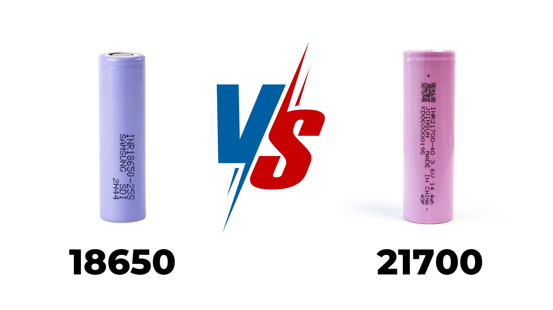 A Comprehensive Guide to 18650 vs. 21700 Batteries