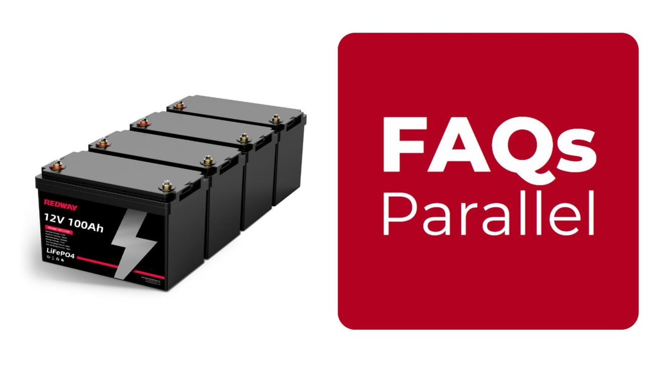 What are the problems with lithium batteries in parallel?