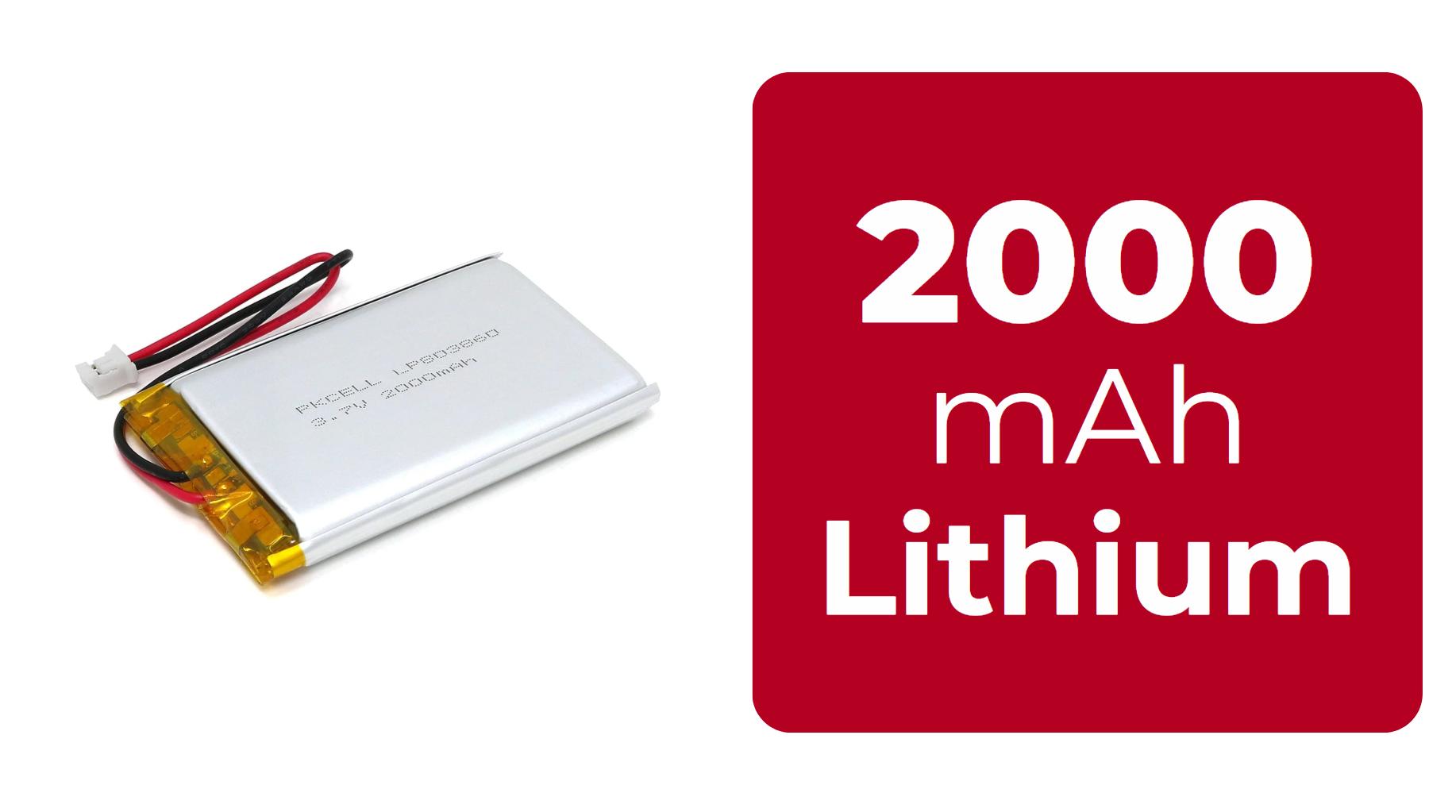 How Long Does a 2000mAh Lithium Battery Last?