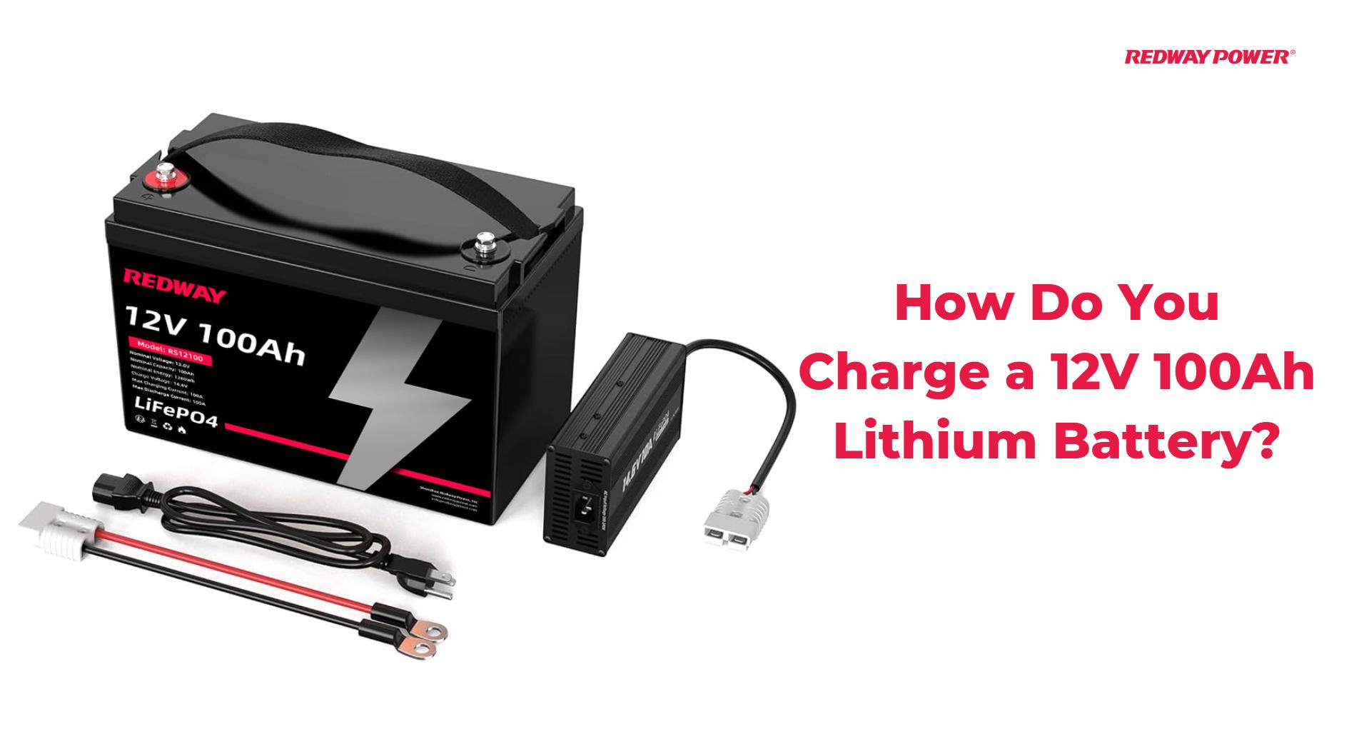 How Do You Charge a 12V Lithium Ion Battery?