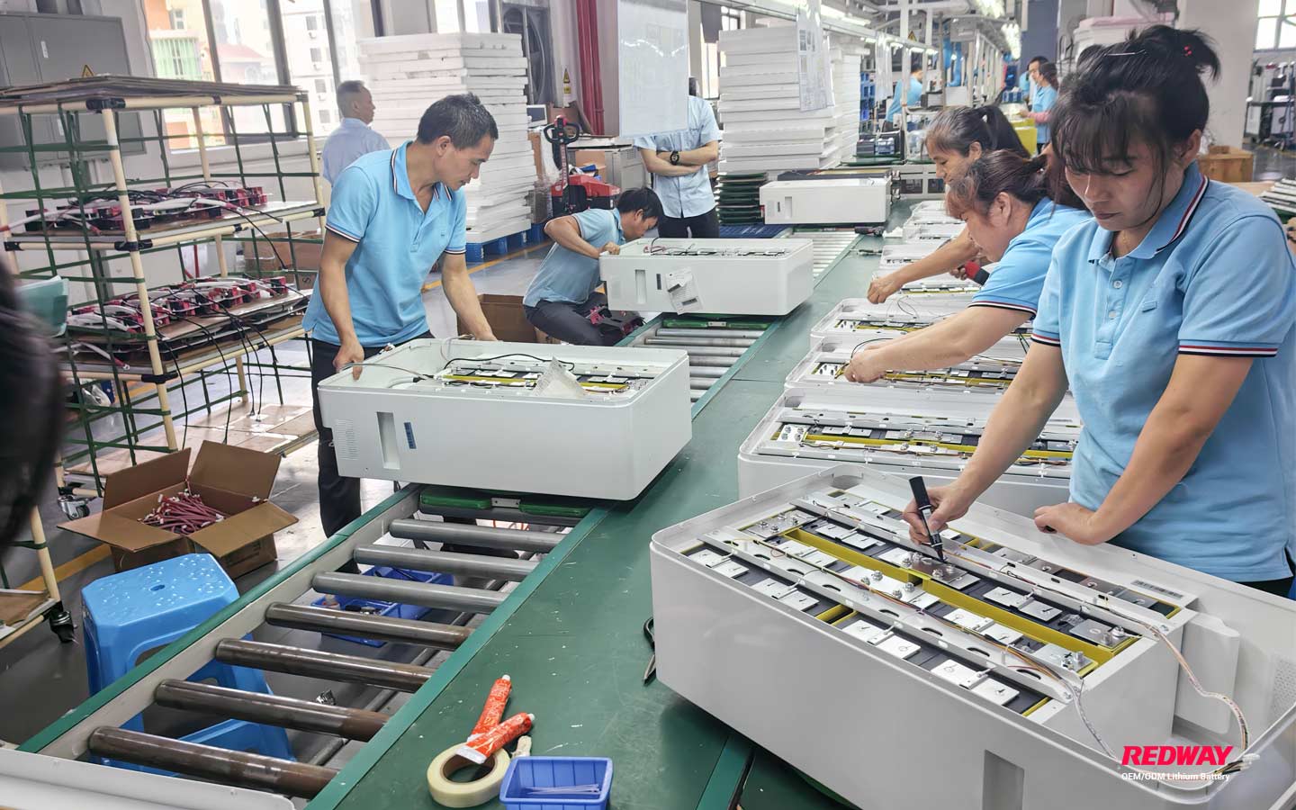 lifepo4 battery manufacturing factory redway