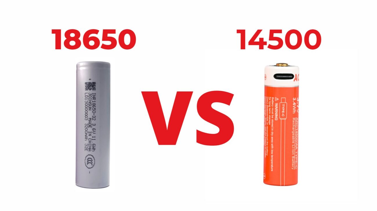 18650 vs 14500 Battery: A Complete Comparison