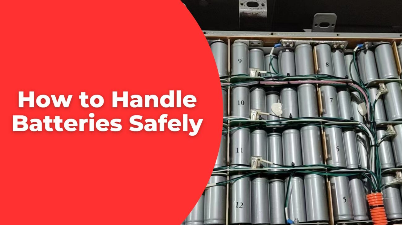 How to Handle Batteries Safely: A Comprehensive Battery Health and Safety Guide