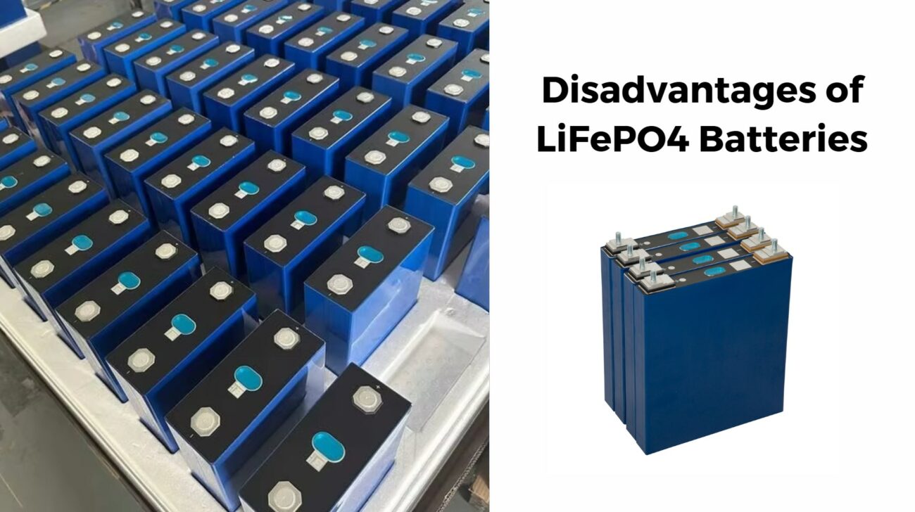 What Are the Disadvantages of LiFePO4 Batteries?