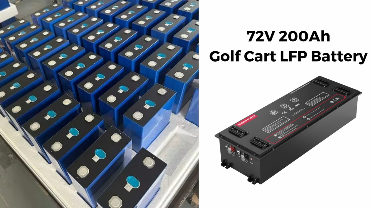 How Many Batteries Does a 72V 200Ah Lithium Golf Cart Battery Need?