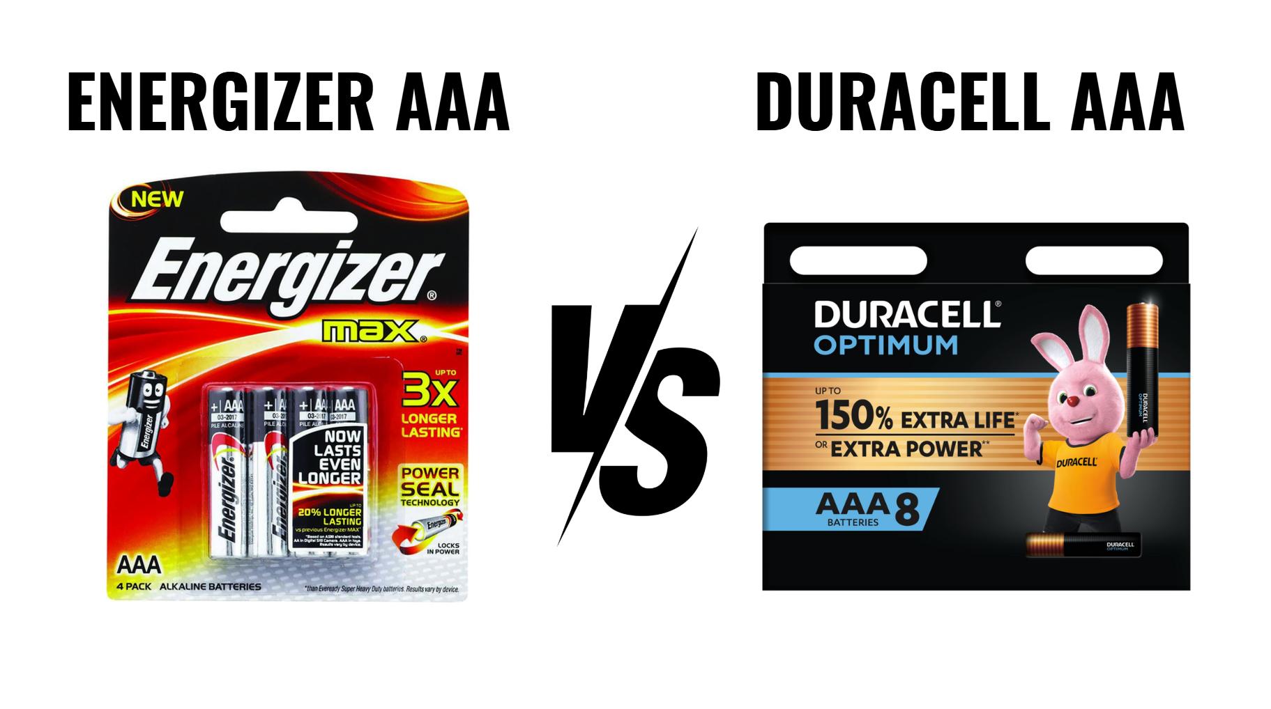 Duracell’s Superior Longevity vs Energizer’s Adequate Output