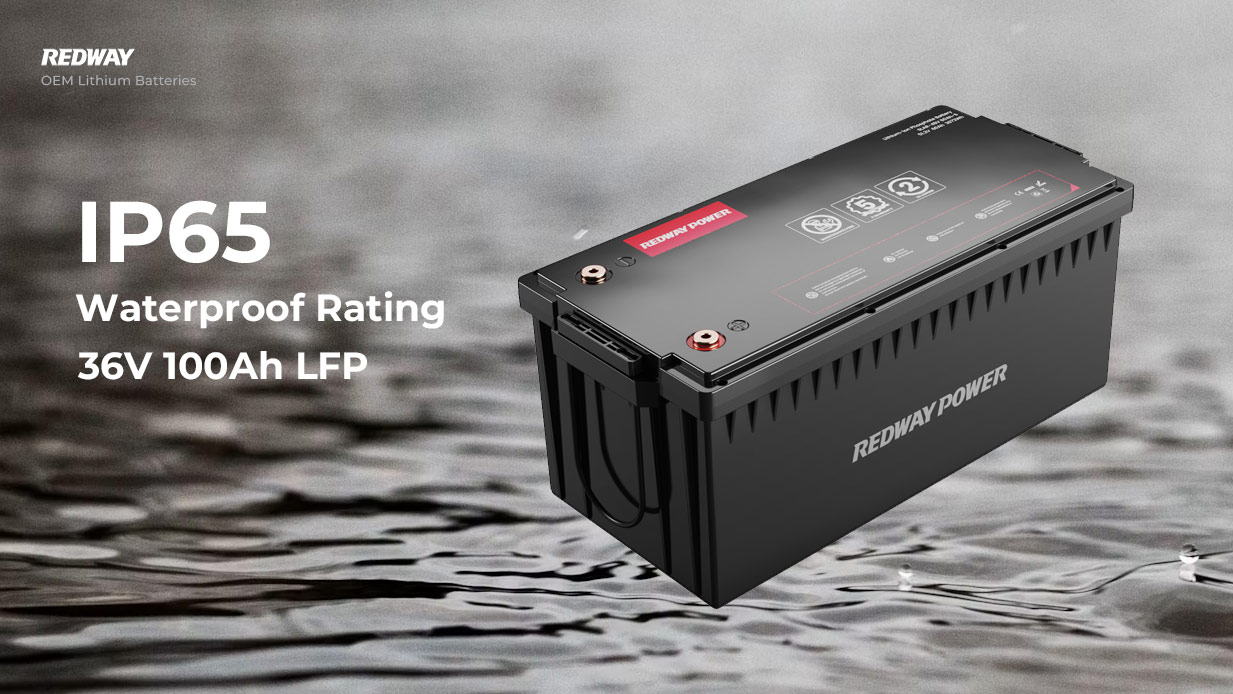 Is this battery pack suitable for marine use? redway 36v 100ah lithium battery