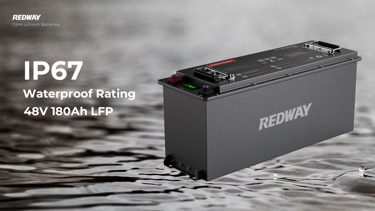 What is the IP rating of the battery? redway 48V 180Ah Lithium Battery